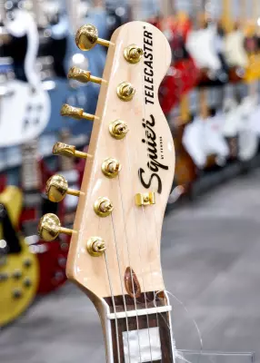 Squier - 40th Anniversary Telecaster, Gold Edition, Laurel Fingerboard - Sherwood Green Metallic 2